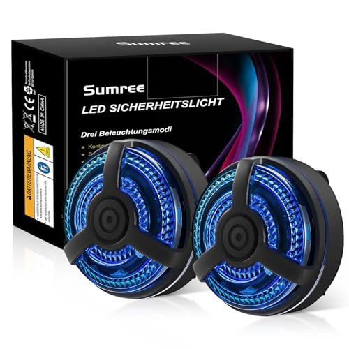 Sumree LED Blinklicht Schulranzen Sicherheitslicht 2er Set - USB Aufladbar, Clip Reflektor Schulranzen für Wandern Joggen Laufen Haustier Rucksack Kleidung Sumree LED Blinklicht Schulranzen Sicherheitslicht 2er Set - USB Aufladbar, Clip Reflektor Schulranzen für Wandern Joggen Laufen Haustier Rucksack Kleidung von Sumree