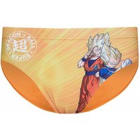 Dragon Ball Jungen Badehose Slip SE1858-orange von Sun City