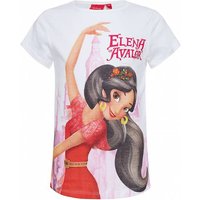 Elena von Avalor Disney Mädchen T-Shirt ER1391-white von Sun City