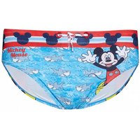 Mickey Maus Disney Kinder Badehose Slip ET1798-light blue von Sun City