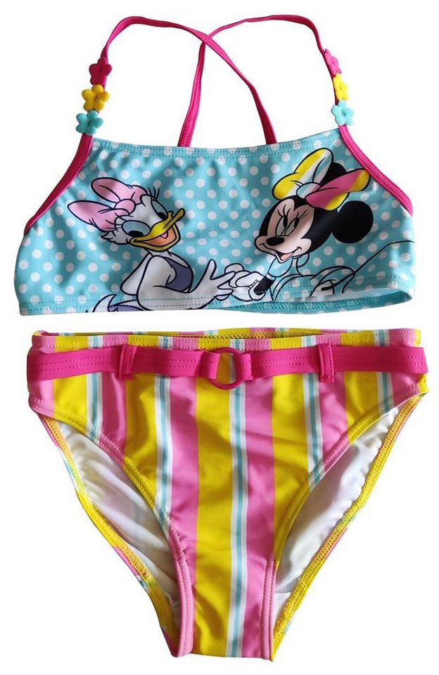 Sun City Badeanzug Disney Minnie Maus Daisy Duck Badeanzug Bikini 2-teilig Türkis Rosa mi (Disney Minnie Maus Daisy Duck Badeanzug Bikini) von Sun City
