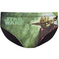 Yoda Star Wars Disney Jungen Badehose Slip EP1980-green von Sun City