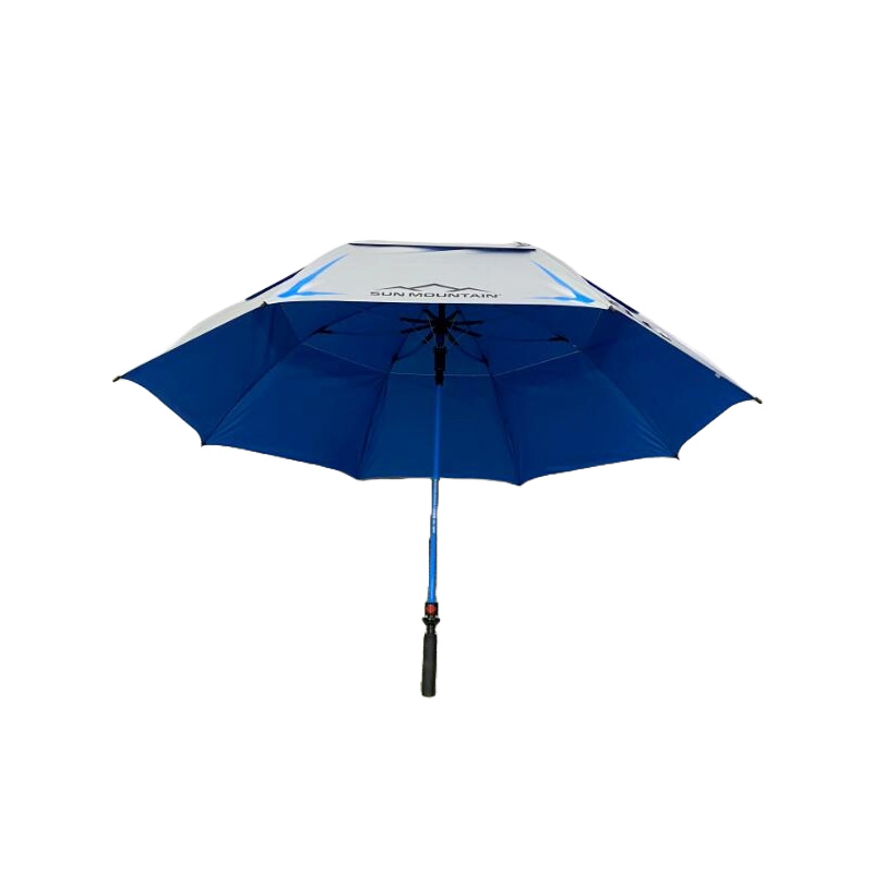 'Sun Mountain Chrome Series 68" UV Golf Regenschirm blau' 'Sun Mountain Chrome Series 68" UV Golf Regenschirm blau' von Sun Mountain