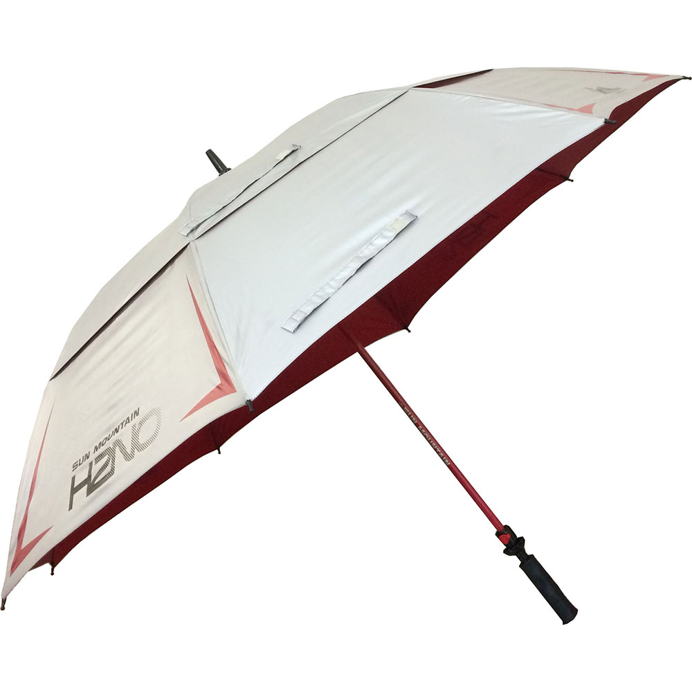 'Sun Mountain Chrome Series 68" UV Golf Regenschirm rot' 'Sun Mountain Chrome Series 68" UV Golf Regenschirm rot' von Sun Mountain