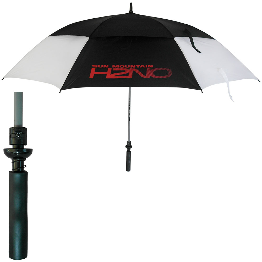 'Sun Mountain UV Golf Regenschirm schwarz/weiss' 'Sun Mountain UV Golf Regenschirm schwarz/weiss' von Sun Mountain