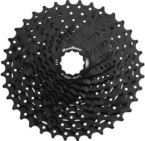 Sturmey-Archer Unisex – Erwachsene Sunrace Kassette, Schwarz, Einheitsgröße Sturmey-Archer Unisex – Erwachsene Sunrace Kassette, Schwarz, Einheitsgröße von SunRace