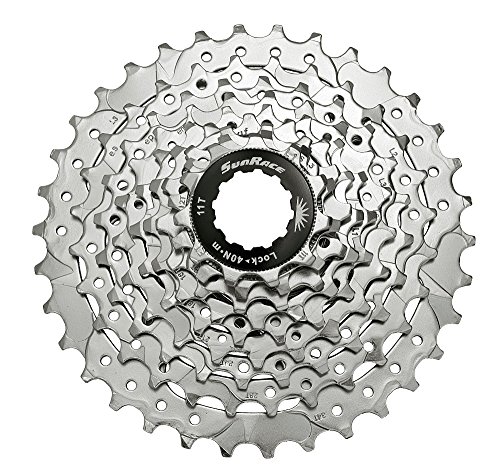 Sturmey-Archer Unisex – Erwachsene Sunrace Kassette, Nickel, Einheitsgröße von SunRace