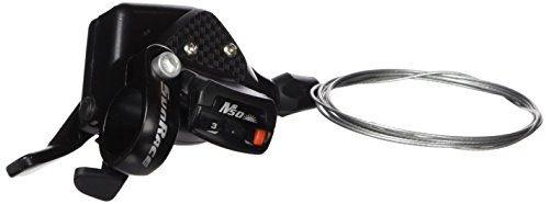 SunRace Schalthebel links 3fach / 7-8f M53 schwarz SunRace Schalthebel links 3fach / 7-8f M53 schwarz von SunRace