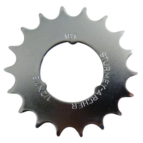 SunRace Steck-Ritzel flach (1/2×1/8') // 13/14/15/16/17/18 Zähne, Ausführung:verchromt, Dimension:18 Zähne SunRace Steck-Ritzel flach (1/2×1/8') // 13/14/15/16/17/18 Zähne, Ausführung:verchromt, Dimension:18 Zähne von SunRace