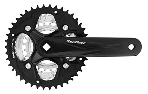 SUNRACE fcm500 Kettenradgarnitur, grau, Einheitsgröße SUNRACE fcm500 Kettenradgarnitur, grau, Einheitsgröße von SunRace