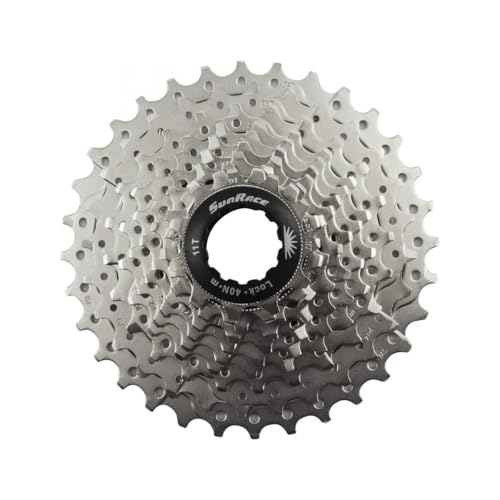 Sunrace SR-CSRS0.TAU0.XS0.Bx Rennrad Kassette, Unisex Erwachsene, Silber, M Sunrace SR-CSRS0.TAU0.XS0.Bx Rennrad Kassette, Unisex Erwachsene, Silber, M von SunRace