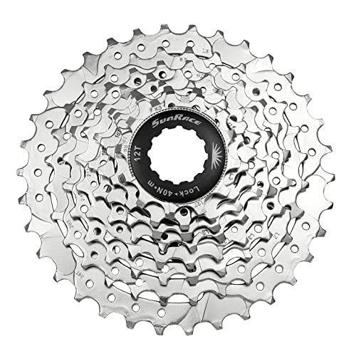Sunrace Unisex – Erwachsene CSM637AS Kassettenzahnkranz, Silber, 7-Fach Sunrace Unisex – Erwachsene CSM637AS Kassettenzahnkranz, Silber, 7-Fach von SunRace