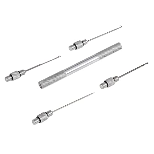 SunaOmni Ködernadel Kit Karpfenangeln Rigging Ködernadel Stringer Köder Boilie Nadel Rigging Ködernadel Stringer Nadel Köder Boilie Nadel 5pcs von SunaOmni