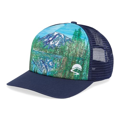 Sunday Afternoons Unisex Artist Series Trucker Cap Alpine Reflection Trucker One Size von Sunday Afternoons