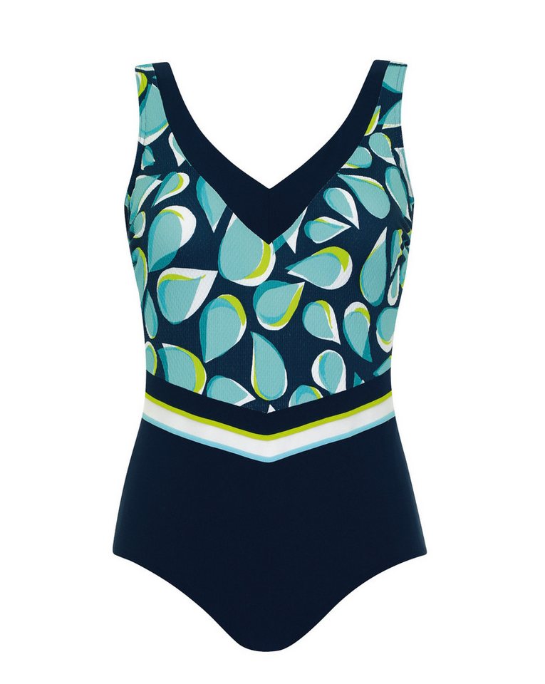 Sunflair Badeanzug Beach Basic Blue & Turquoise Badeanzug mit Halbcorsage und Softcups Sunflair Badeanzug Beach Basic Blue & Turquoise Badeanzug mit Halbcorsage und Softcups von Sunflair