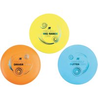 Sunflex Disc Golf Set Orange-Gelb-Blau Sunflex Disc Golf Set Orange-Gelb-Blau von Sunflex