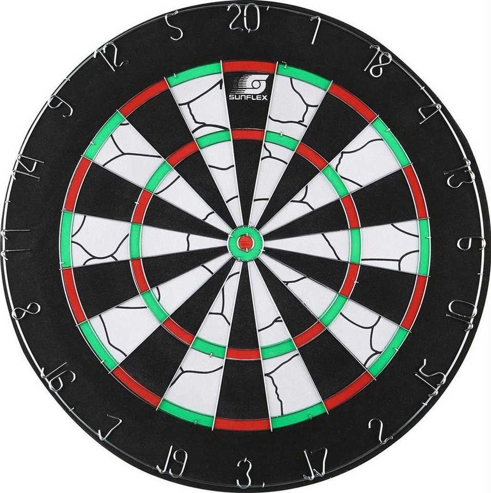 Sunflex Dartscheibe TOURNAMENT, Dartboard Dart Board Scheibe Darts von Sunflex