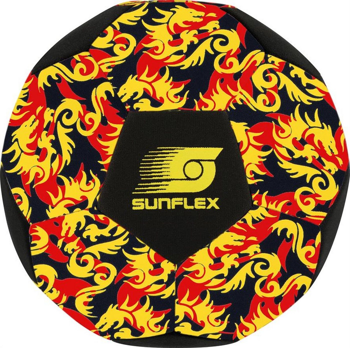 Sunflex Fußball Neopren Fußball Size 5 Glow Flames Dragon, Ball Ballsport Ballspiel Sportspiel Sportball Soccer Leuchtball Sunflex Fußball Neopren Fußball Size 5 Glow Flames Dragon, Ball Ballsport Ballspiel Sportspiel Sportball Soccer Leuchtball von Sunflex