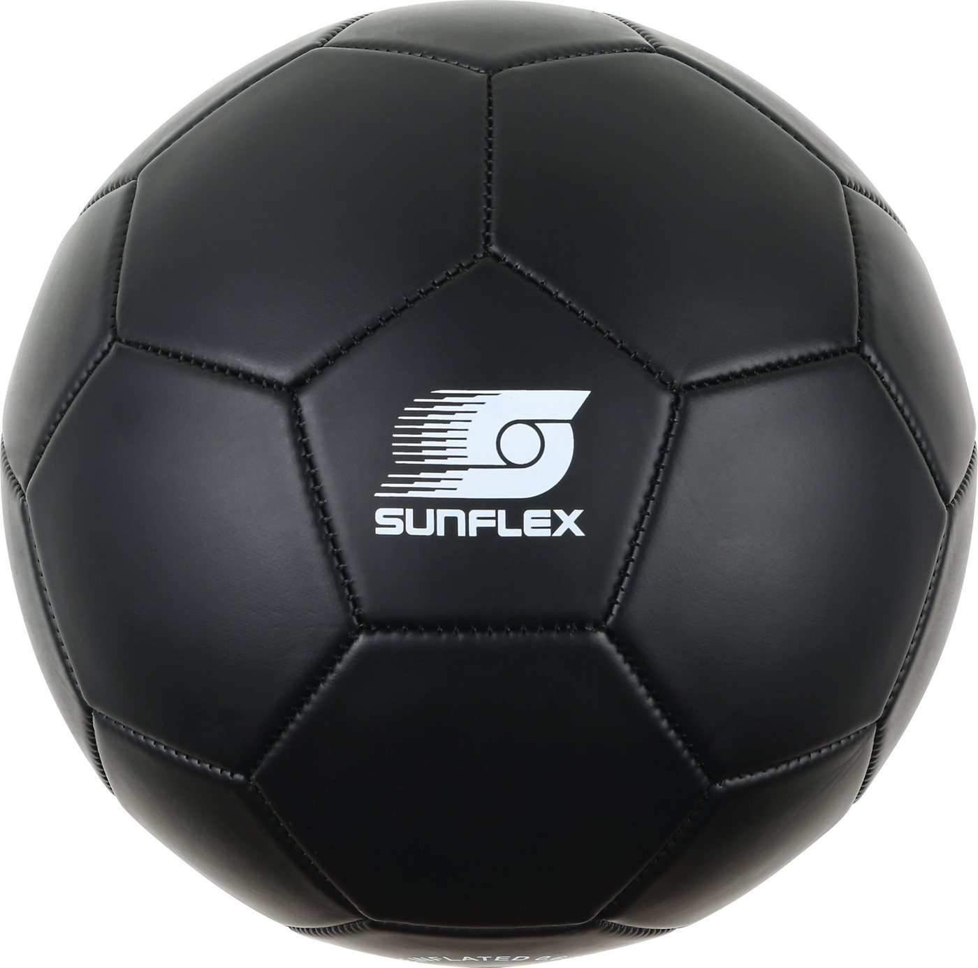 Sunflex Fußball Soccerball Black, Fußball Beachball Funball Fangen Werfen Sunflex Fußball Soccerball Black, Fußball Beachball Funball Fangen Werfen von Sunflex