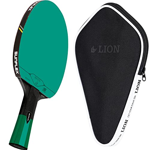 Sunflex G50 Tischtennisschläger + Tischtennishülle Cover | Tischtennisschlägerset | Tischtennis Profi Set von Sunflex