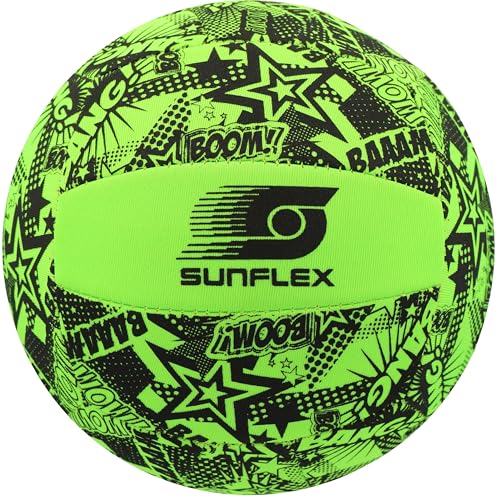 Sunflex Neopren Zubehör Beach- und Funball Funky Boom Größe 3 | Volleyball & Strandball weich & leicht für den Strand & das Wasser | Spielball extrem robust & für Jede Altersgruppe Sunflex Neopren Zubehör Beach- und Funball Funky Boom Größe 3 | Volleyball & Strandball weich & leicht für den Strand & das Wasser | Spielball extrem robust & für Jede Altersgruppe von Sunflex