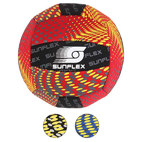 Sunflex Neopren Zubehör Beach und Funball Splash Größe 3 in rot | Volleyball weich und leicht für den Strand und das Wasser | extrem robust und für Jede Altersgruppe Sunflex Neopren Zubehör Beach und Funball Splash Größe 3 in rot | Volleyball weich und leicht für den Strand und das Wasser | extrem robust und für Jede Altersgruppe von Sunflex