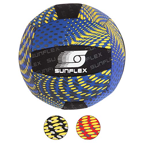 Sunflex Neopren Zubehör Beach und Funball Splash Größe 3 in blau | Volleyball weich und leicht für den Strand und das Wasser | extrem robust und für Jede Altersgruppe Sunflex Neopren Zubehör Beach und Funball Splash Größe 3 in blau | Volleyball weich und leicht für den Strand und das Wasser | extrem robust und für Jede Altersgruppe von Sunflex