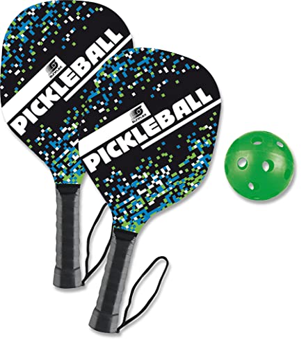 Sunflex® Pickleball Set | Spiel für Strand, Garten oder Park | alle Altersgruppen und Fitnesslevels | Trendsport zwei Schläger | Tragetasche aus Nylon-Netz Sunflex® Pickleball Set | Spiel für Strand, Garten oder Park | alle Altersgruppen und Fitnesslevels | Trendsport zwei Schläger | Tragetasche aus Nylon-Netz von Sunflex