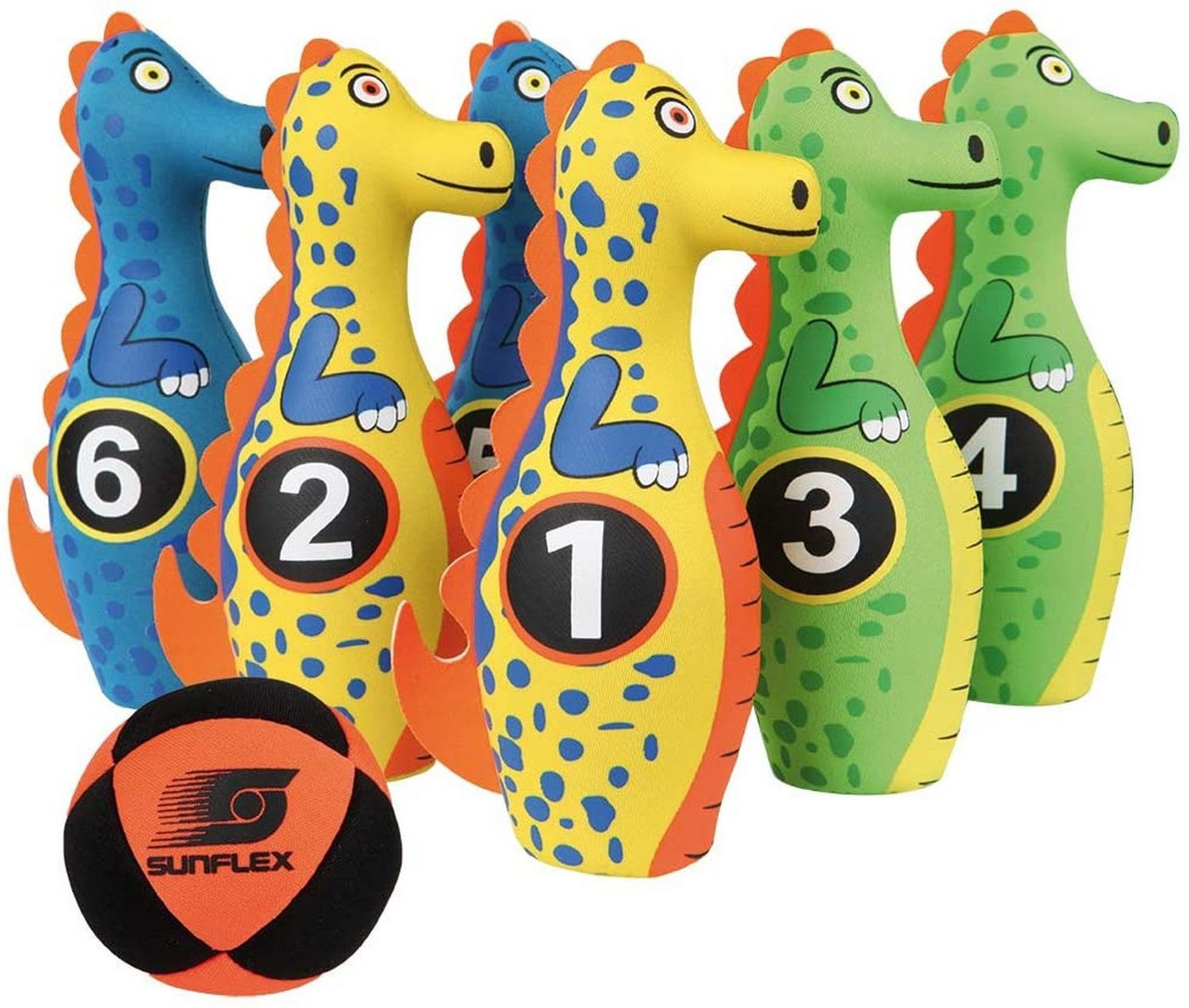 Sunflex Spiel Kegelset Dino Sunflex Spiel Kegelset Dino von Sunflex