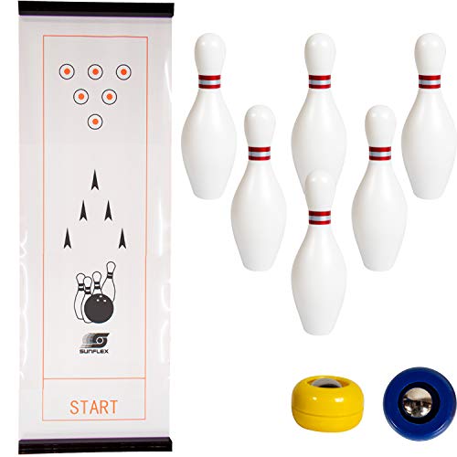 sunflex Tischspiel Bowling magnetisch zum aufrollen sunflex Tischspiel Bowling magnetisch zum aufrollen von Sunflex