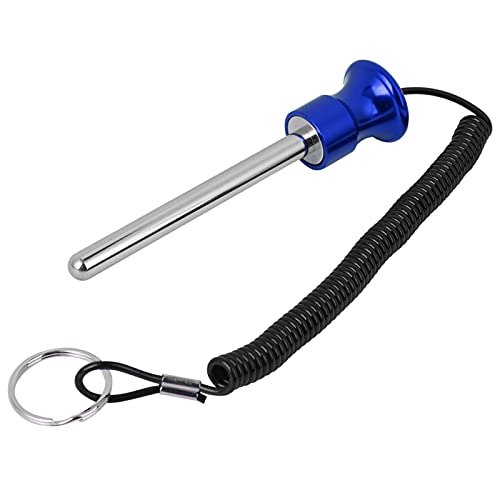 Sunicon Gewichtsstapelstift, universeller magnetischer Gewichtsstift mit Zugseil, Krafttrainingsgerät für das Fitnessstudio (Blue) von Sunicon