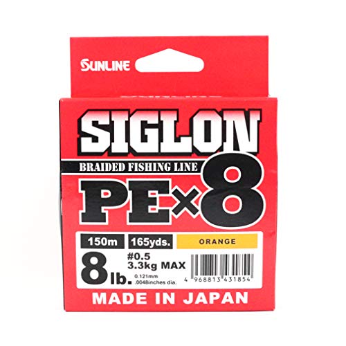 Noike Sunline Siglon PE X 8 Orange Made in Japan Tragkraft 8lb / 3,6kg Noike Sunline Siglon PE X 8 Orange Made in Japan Tragkraft 8lb / 3,6kg von Sunline