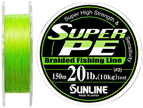 Sunline DYNEEMA Super PE 20 lb, 0,235 mm, 150 m, 10 kg, Farbe: Grün, hergestellt in Japan Sunline DYNEEMA Super PE 20 lb, 0,235 mm, 150 m, 10 kg, Farbe: Grün, hergestellt in Japan von Sunline