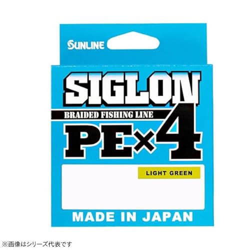 Sunline Erwachsene Siglon Braid Pe X8 Angelschnur Light Green, 0.187 Mm-9.2 Kg-300 Mt, 0.187MM-300MT-9.2KG von Sunline