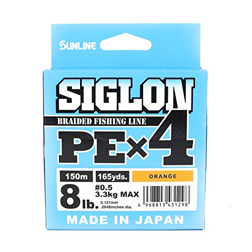 Sunline Geflochtene Siglon PE x4 8lb Sunline Geflochtene Siglon PE x4 8lb von Sunline