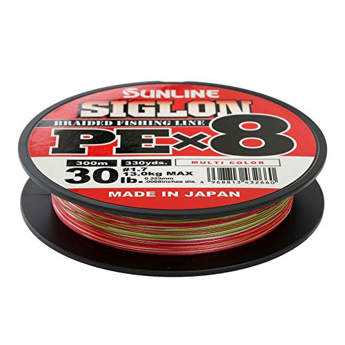 Sunline - SIGLON PE X8 300 MT - 30LB, mehrfarbig Sunline - SIGLON PE X8 300 MT - 30LB, mehrfarbig von Sunline