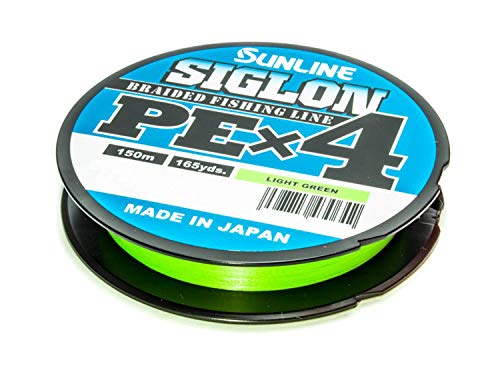 Sunline Siglon Pex4 Pe Line Light Green 0.187mm - 150M - 9.2Kg von Sunline