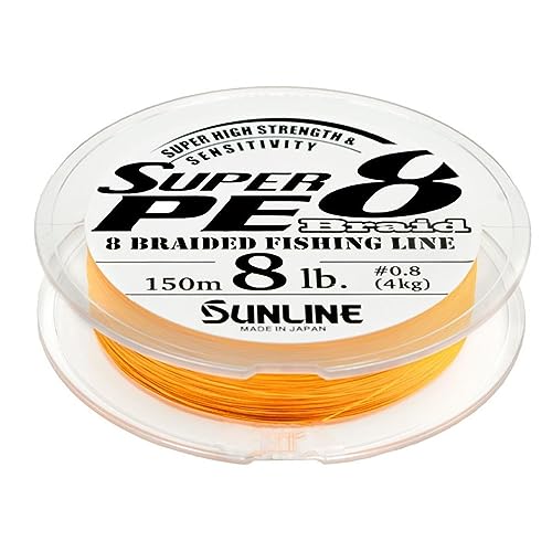 Sunline Super PE 8 Braid orange 10LB/5 kg PE #1 Sunline Super PE 8 Braid orange 10LB/5 kg PE #1 von Sunline