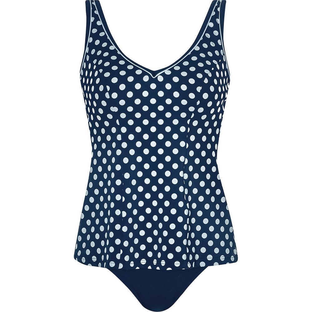 Sunmarin, Damen, Bikini, Basic Tankini-Set, Blau, (46 B) von Sunmarin