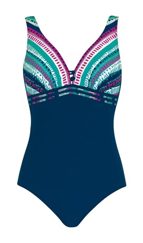 Sunmarin Badeanzug Nachtblau/Multicolor - 44C Sunmarin Badeanzug Nachtblau/Multicolor - 44C von Sunmarin