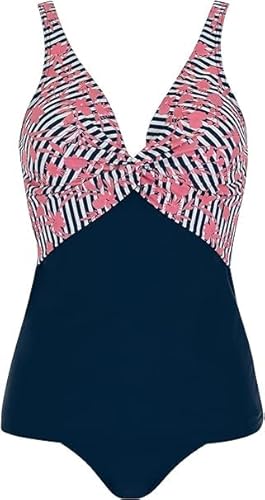 Sunmarin Tankini Nachtblau/PINK - 46C von Sunmarin