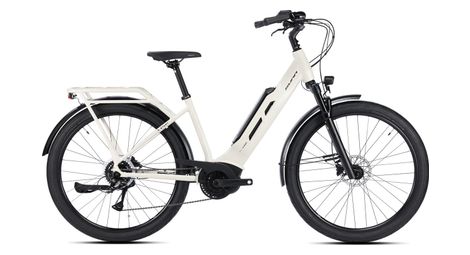 sunn start s2 electric city bike shimano acera 8s 400wh 27 5   weis 2024 von Sunn