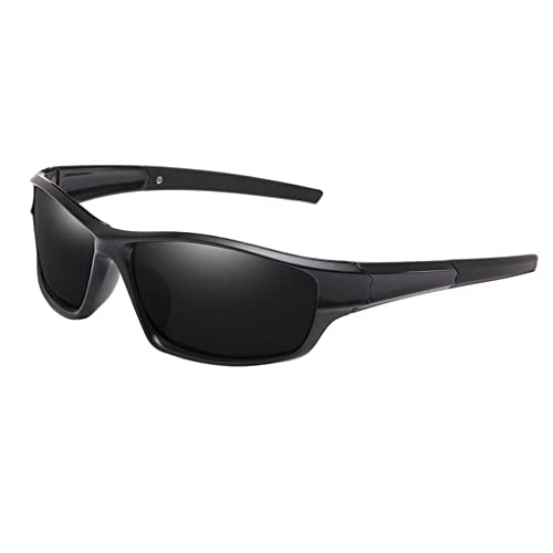 SunniMix Polarisierte Sport Sonnenbrille Skifahren Radfahren Brille für Frauen UV Schutz Sonnenbrille Winddicht Staubdicht Anti Nebel Brillen, Schwarz von SunniMix