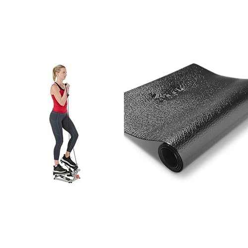 Sunny Health & Fitness Ausrüstung Matte NO. 083 + Ganzkörper Stepper SF-S0978 von Sunny Health & Fitness