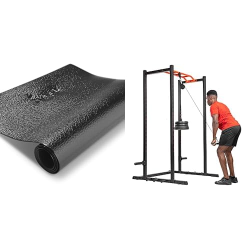 Sunny Health & Fitness Ausrüstung Matte NO. 083 + LAT-Pull-Down-Aufsatz SF-XFA006 von Sunny Health & Fitness