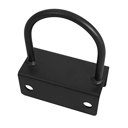 Sunny Health & Fitness Unisex-Adult U-Ring-Aufsatz für Power Racks und Käfige – SF-XFA005, schwarz, One Size von Sunny Health & Fitness