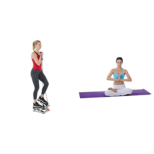 Sunny Health & Fitness Yoga Matte NO. 031-P + Ganzkörper Stepper SF-S0978 Sunny Health & Fitness Yoga Matte NO. 031-P + Ganzkörper Stepper SF-S0978 von Sunny Health & Fitness