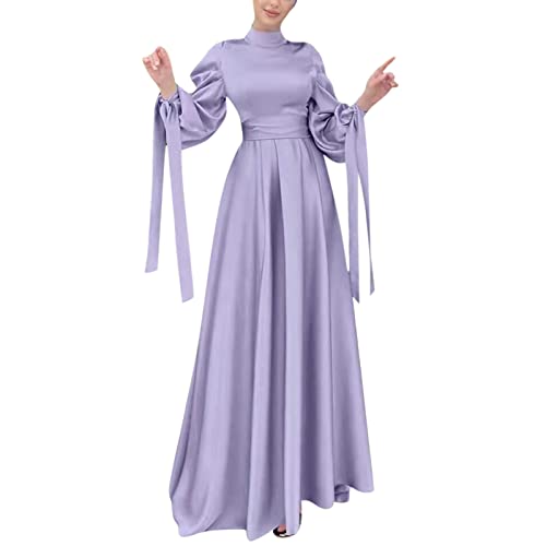 Abaya Muslim Damen Langarm Arabisch Robe Ramadan Lang Gebetskleid Islamisches Abaya-Maxikleid Einfarbig Abaya Kleid Islamischer Naher Osten Dubai Türkei für Frauen Hijab Kleider Abaya Muslim Damen Langarm Arabisch Robe Ramadan Lang Gebetskleid Islamisches Abaya-Maxikleid Einfarbig Abaya Kleid Islamischer Naher Osten Dubai Türkei für Frauen Hijab Kleider von Sunnyuk