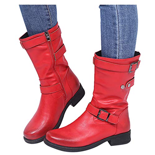 Ankle Boots Damen 42, Stiefeletten Damen mit Absatz Western Elegant Kurzstiefel Ankle Boots Klassisch Winter Westernstiefel Winterstiefel Leder Halbhohe Cowboystiefel Halbstiefel Ankle Boots Damen 42, Stiefeletten Damen mit Absatz Western Elegant Kurzstiefel Ankle Boots Klassisch Winter Westernstiefel Winterstiefel Leder Halbhohe Cowboystiefel Halbstiefel von Sunnyuk