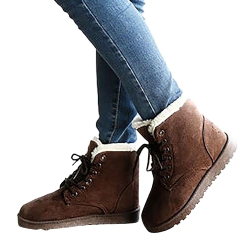 Bestellungen, Boots Damen Winter Gefüttert Wasserdicht Winterstiefel Winterschuhe Komfort Kurze Stiefeletten Winterboots Warm Winter Boots Schneestiefel Snowboot Ankle Boots von Sunnyuk